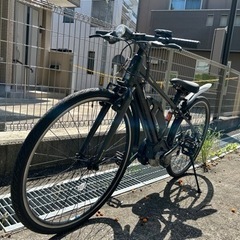 Panasonic 電動自転車 ジェッター 700c マットチャコールブラック