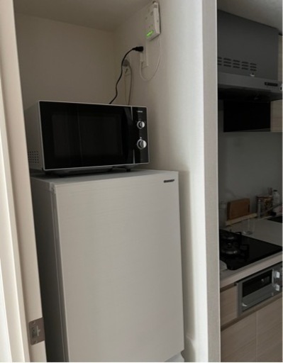 冷蔵庫と電子レンジ