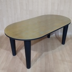テーブル・センターテーブル・円形テーブル・シャビー風テーブル