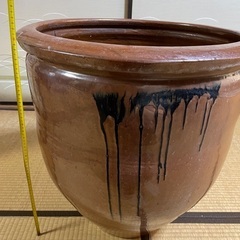大型　水甕　甕　水瓶　壺