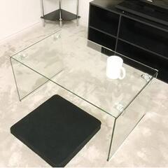 強化ガラスセンターテーブル