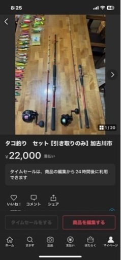 タコ釣り