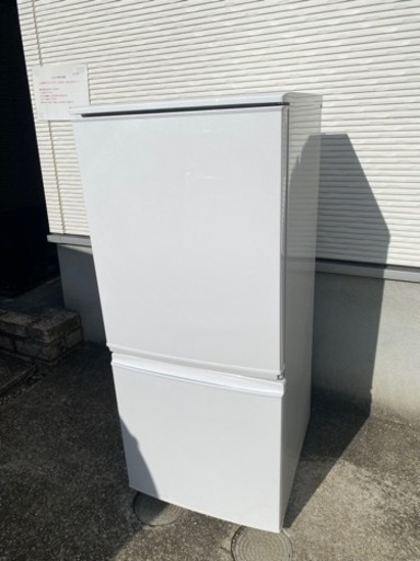 [配送可能]　シャープ SHARP SJ-D14A-W [冷蔵庫 （137L・つけかえどっちもドア） 2ドア ホワイト系]