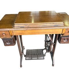 【1点物】足踏みミシン　アックスヤマザキ　BLUE BIRD　シンガー