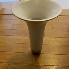 【400円】陶器 花器 秀炎 花瓶