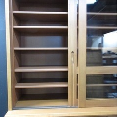 MF111 【 食器棚 】横120cm×高200cm×奥45cm 北欧キッチンボード 可愛い