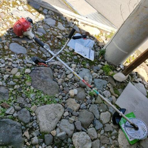 売約済み。性能保証。刈払機