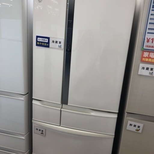 安心の6ヶ月保証付き!! Panasonic 6ドア冷蔵庫 NR-FV-45S3-W 安心の6ヶ月保証付き!! Panasonic 6ドア冷蔵庫 NR-FV-45S3-W