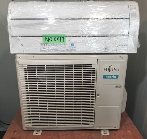 ワ0017 富士通2018年式2.2kw6畳適用45000円＠標準工事込み大阪市内価格