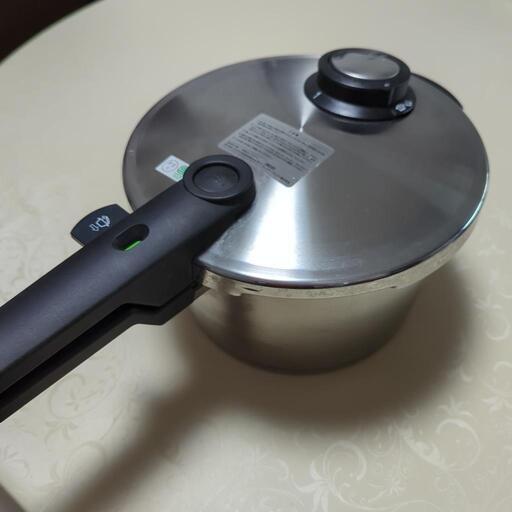 圧力鍋 Fissler 4.5L コンフォートプラス 蒸し器・説明書・レシピ付き