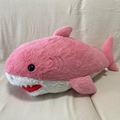 【4/26迄】【美品】パクッとシャーク サメ ぬいぐるみBIG
