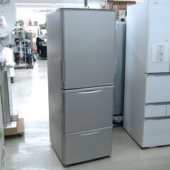 冷蔵庫　350L　3ドア　シャープ　SJ-W352F-S　リユース品