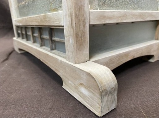 M10102【旧家蔵出】 鈴虫 虫かご 37cm×22cm×32cm ガラス入りケース 虫籠