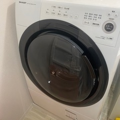 【再掲載】SHARP ドラム式洗濯機　ES-S7F