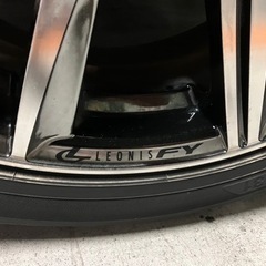 プリウス50 レオニス18インチホイール　タイヤセット