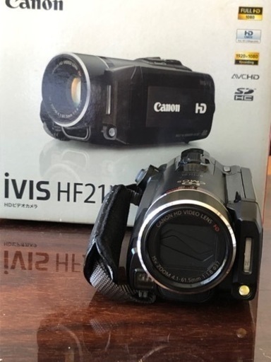 《受け渡し予定者決まりました》HDビデオカメラCanon IVIS HF21