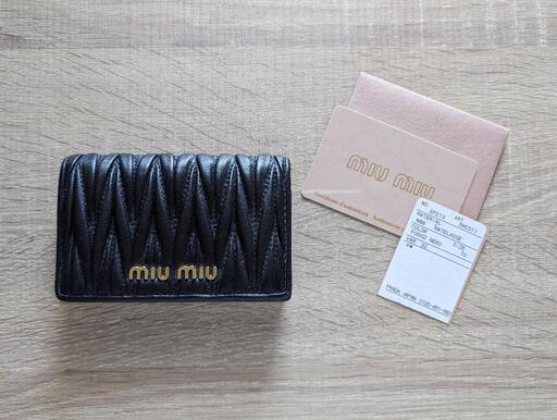miu miu カードケース 名刺入れ