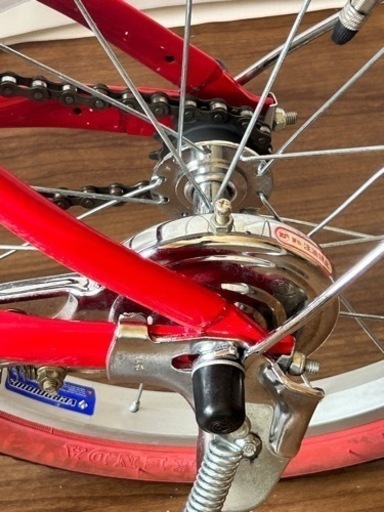 中古美品 コカコーラ折りたたみ自転車(16インチ) 整備済み No.7