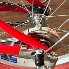 中古美品　コカコーラ折りたたみ自転車(16インチ)　整備済み　No.7