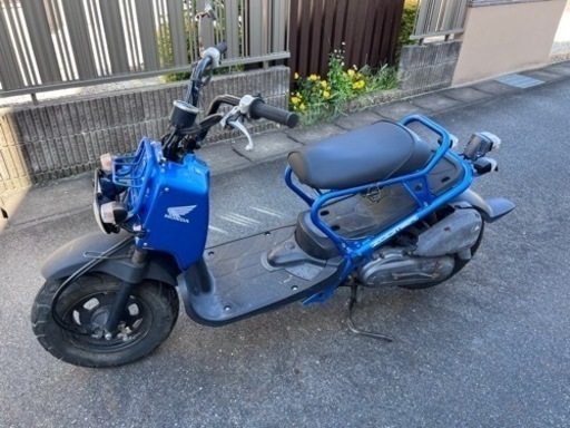 [プロフィール確認して下さい！]すぐ乗れます！珍しいメタリックブルー！ホンダ・ズーマー50cc