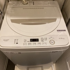2020年製 SHARP 洗濯機 + 洗濯ラック
