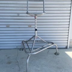 ぶどう園使用回転椅子踏台セット