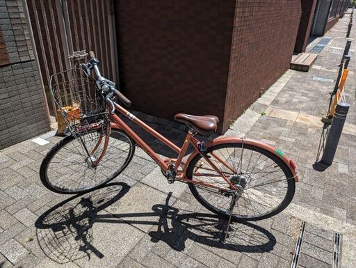 シマノ変速機付き軽量自転車