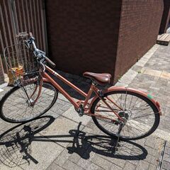 シマノ変速機付き軽量自転車