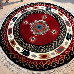 トルコ絨毯(円形)