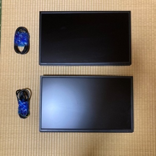 21.5インチモニター2台