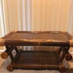 アジアン バンブー ローテーブル