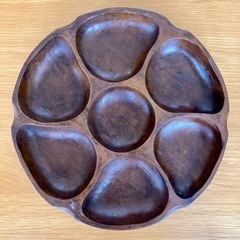 天然木　オードブルプレート　大皿　木製