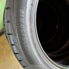 225/50r18 2021年製　4本　バリ溝