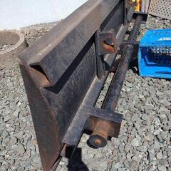 除雪　排土板　コンバイン