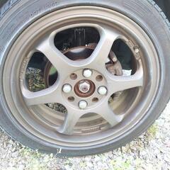 タイヤとホイール4本セット売り タイヤナンカンNS2  ホイール5次元プロレーサーGN＋