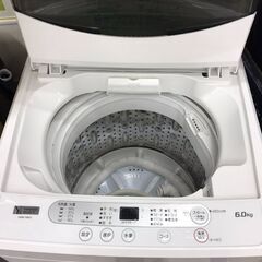 YAMADA/ヤマダ　洗濯機　6.0kg　YWM-T60G1　2020年製