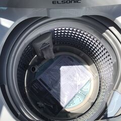 ELSONIC/エルソニック　洗濯機　5.5kg　EH-L55DDS2　2022年製