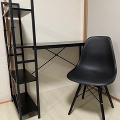 家具 オフィス用家具 机　PCデスク　椅子　セット