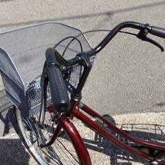 ♪ジモティー特価♪美品！！お出掛けらくらく 26型中古ファミリーサイクル