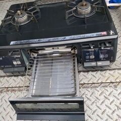 福岡市内配送無料 リンナイ都市ガス用コンロ　RT63WHT-R 　右側強火