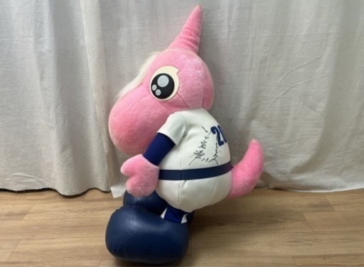 A14273 【中日 ドラゴンズ】 サイン入り パオロン 巨大 ぬいぐるみ ジャンボ ぬいぐるみ 90cm