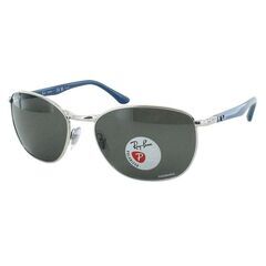 レイバン 偏光サングラス クロマンス RB3702 003/K8 57 シルバー ポラーグレー 偏光レンズ メンズ UVカット メタルフレーム