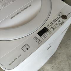 SHARP シャープ 全自動電気洗濯機 5.5kg 縦型 ES-G5E 2016年製