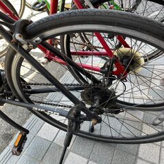 27インチクロスバイク/ブラック/alr-on