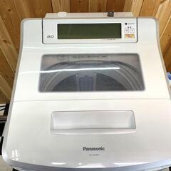Panasonic 全自動洗濯　NA-SJFA805 2019年製　8.0kg エコナビ　送風乾燥付き　住まい　大家族