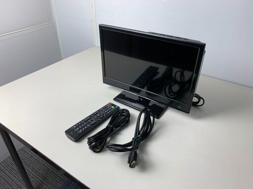 (240518)　ASTEX　DVDプレーヤー内蔵・録画機能搭載　液晶テレビ16V型　TEX-D1601SR　2022年製
