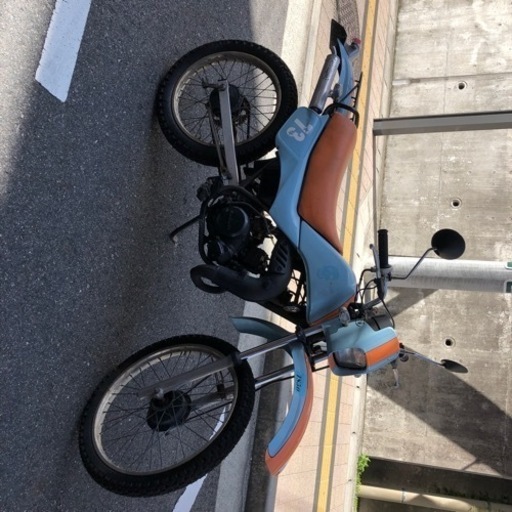 スズキ TS50 TS50W ハスラー50  水冷 実働  吹け上がり良好 フルサイズ レストア カスタムベースに