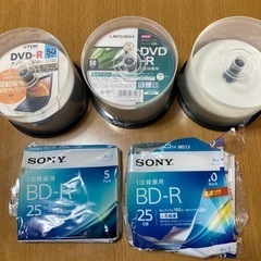 録画用　DVD-R・BD-R  セット