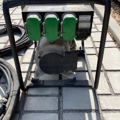 激安‼️高周波インバーター発電機❗️バイブレーター❗️実動❗️フレキ2本付‼️