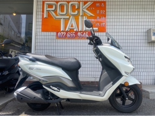 ★18万円 バーグマン125 セル1 実働車　走行少ない！スズキ　バーグマン　小型　スクーター